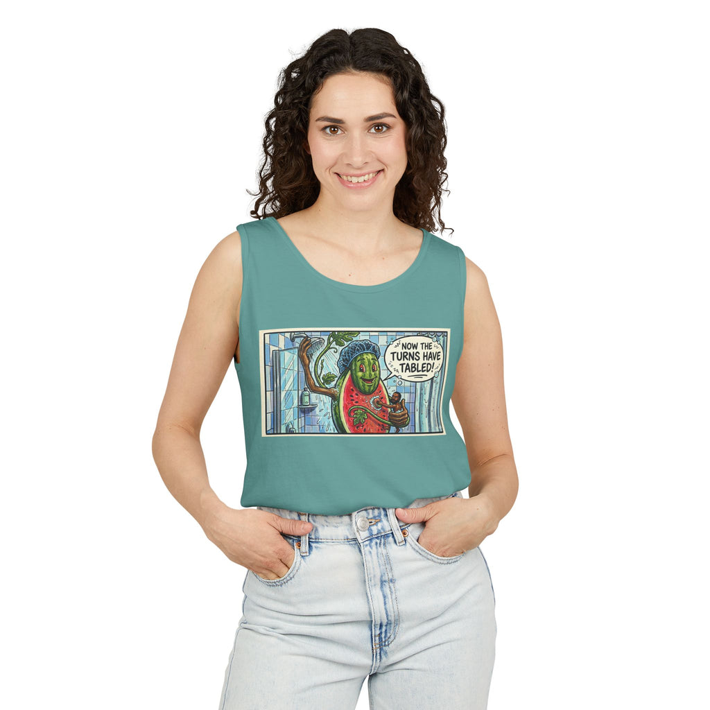 If You Know You Know — Garment-Dyed Tank Top (R.I.P. Vine)