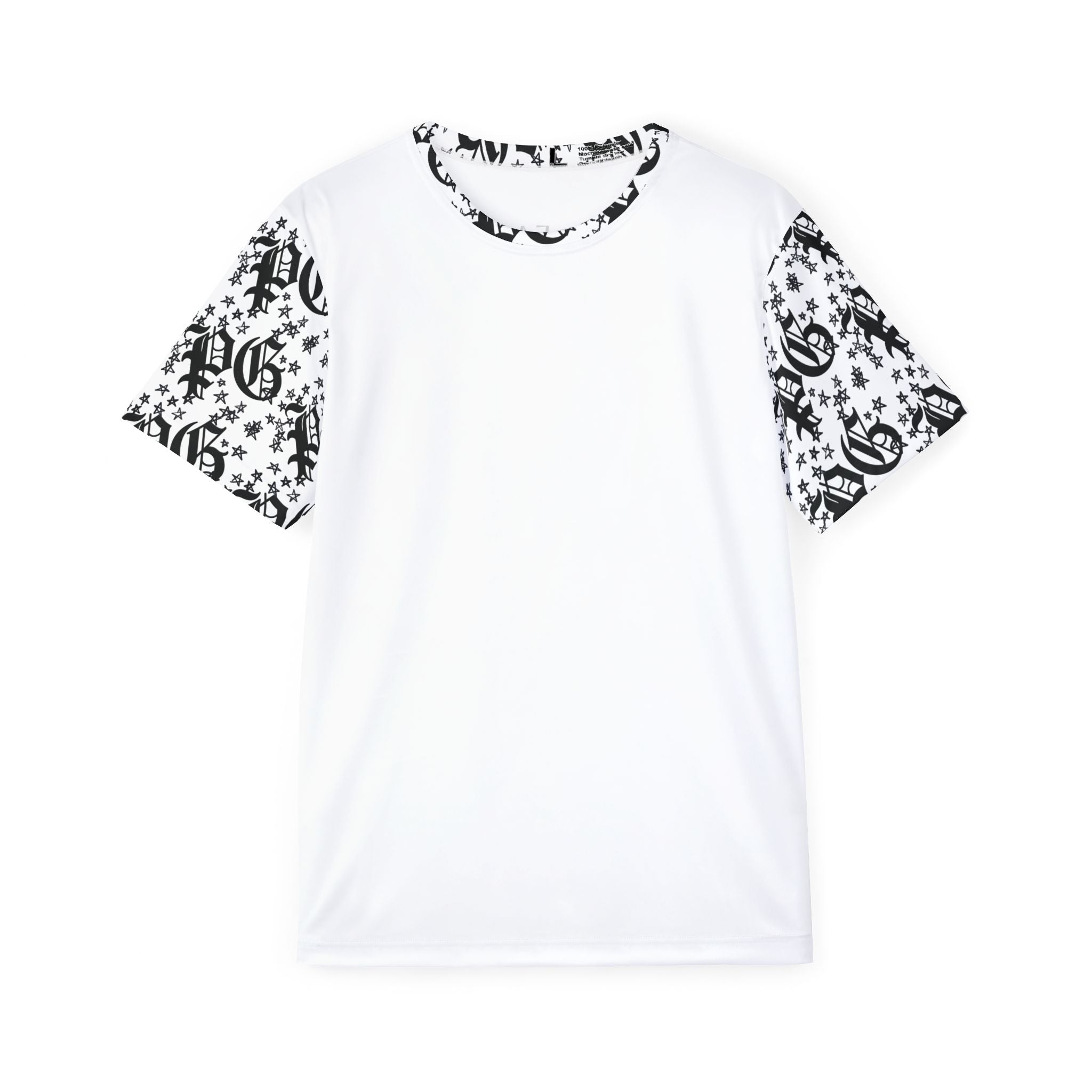 Christian Sports Jersey — 'God' Circle Trinity Design Athletic Tee