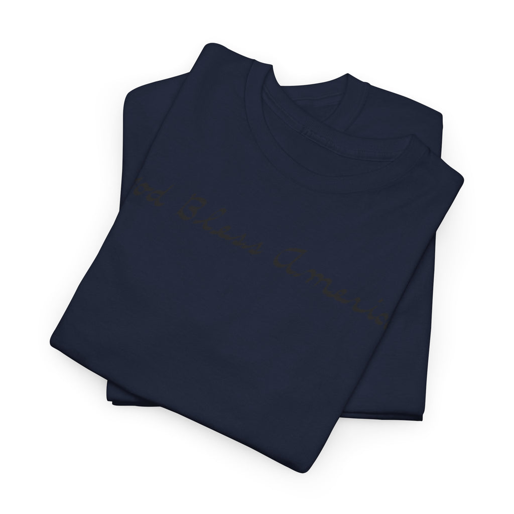 Patriotic 'God Bless America' Tee — 'We The People' Backprint 250th Celebration T-Shirt