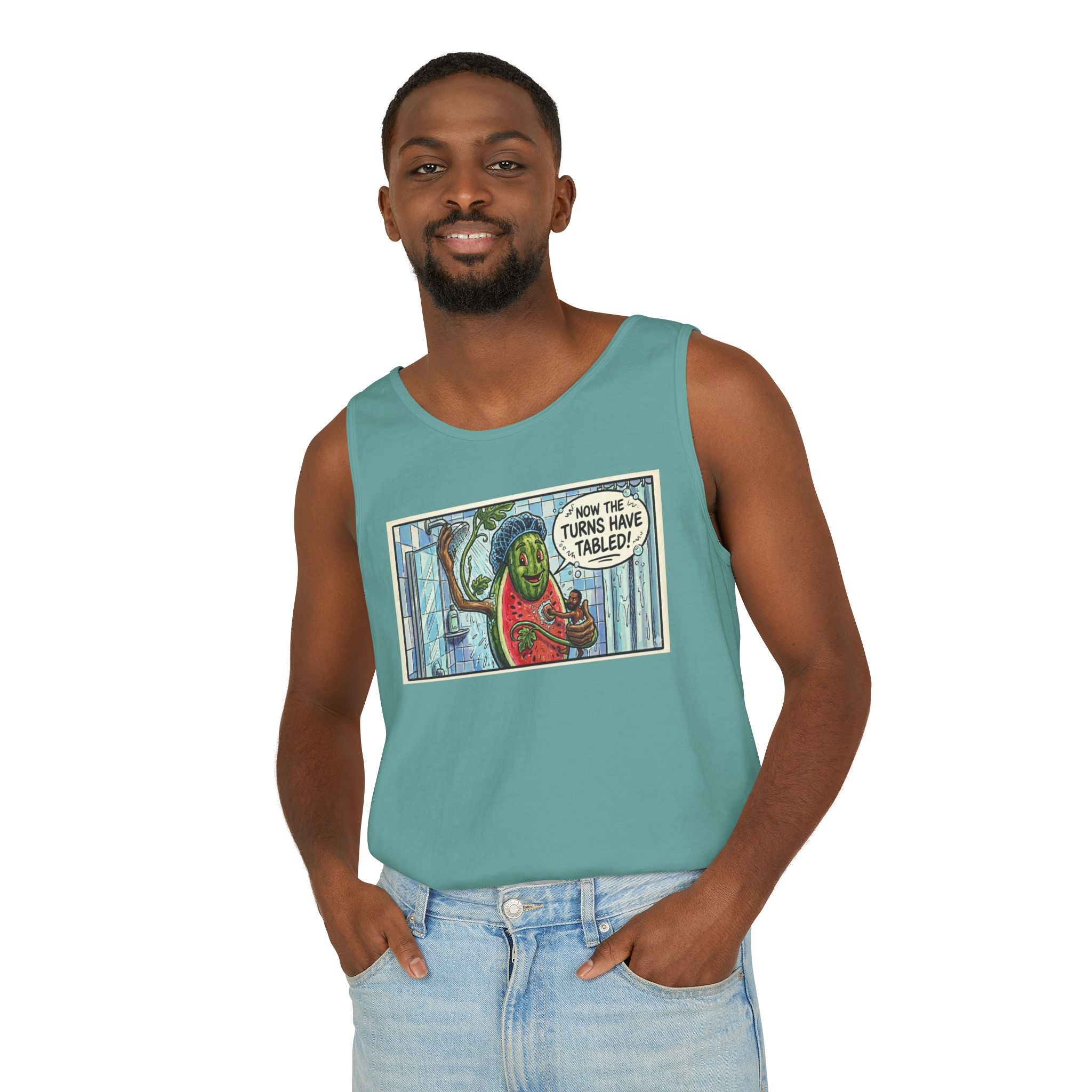 If You Know You Know — Garment-Dyed Tank Top (R.I.P. Vine)