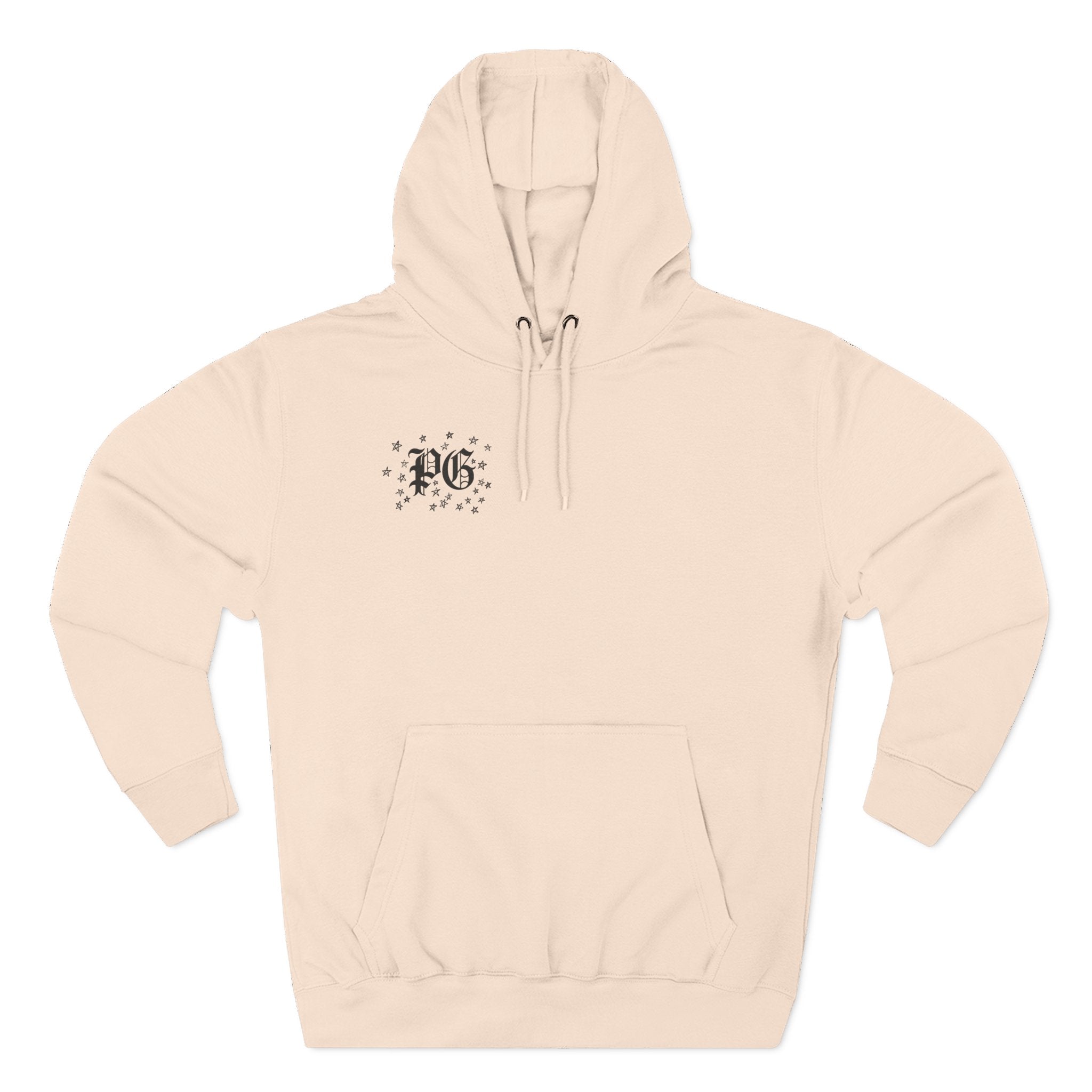 Skelly Cozy Bench Fleece Hoodie — 'Cozy Bench for Skelly' Graphic