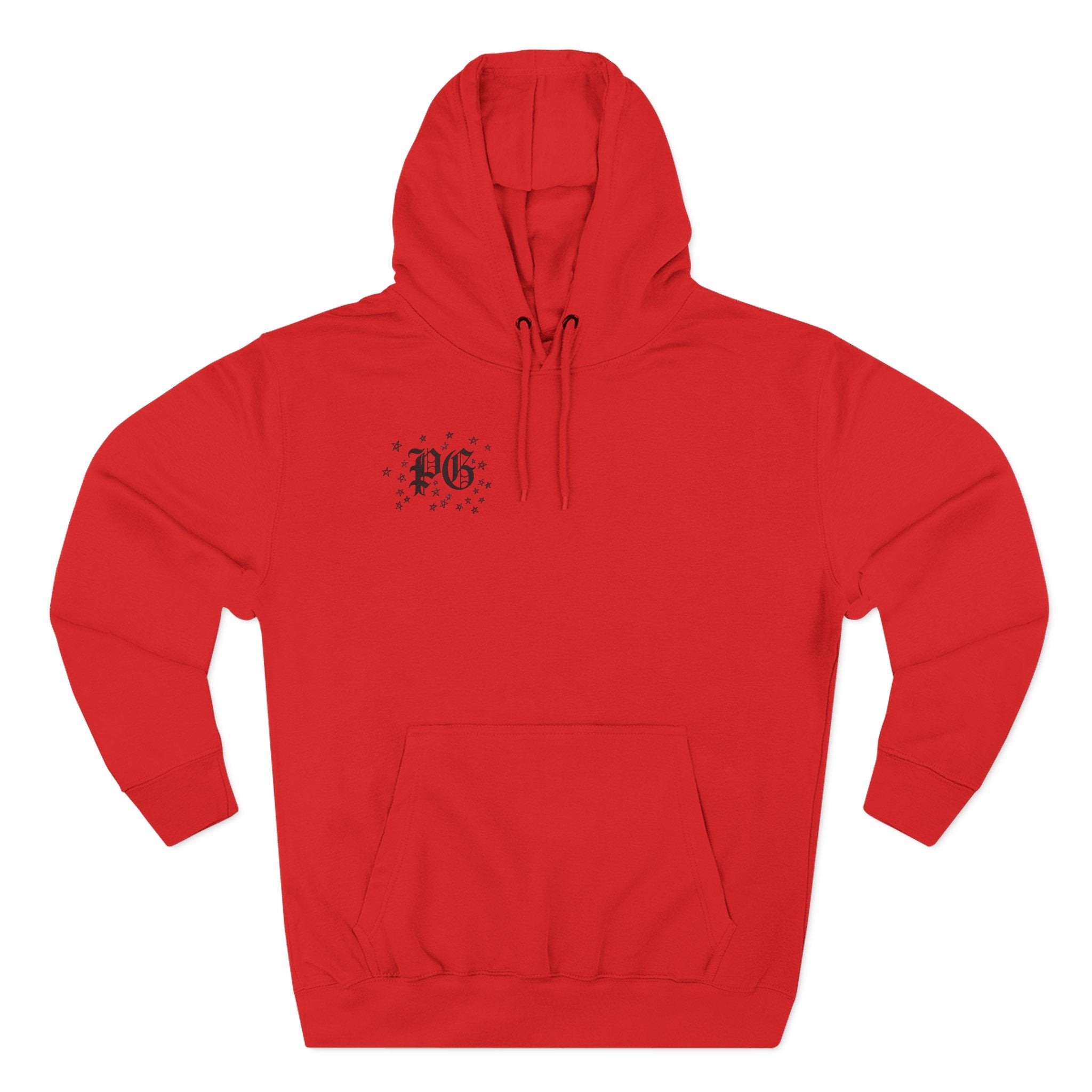 Skelly Cozy Bench Fleece Hoodie — 'Cozy Bench for Skelly' Graphic