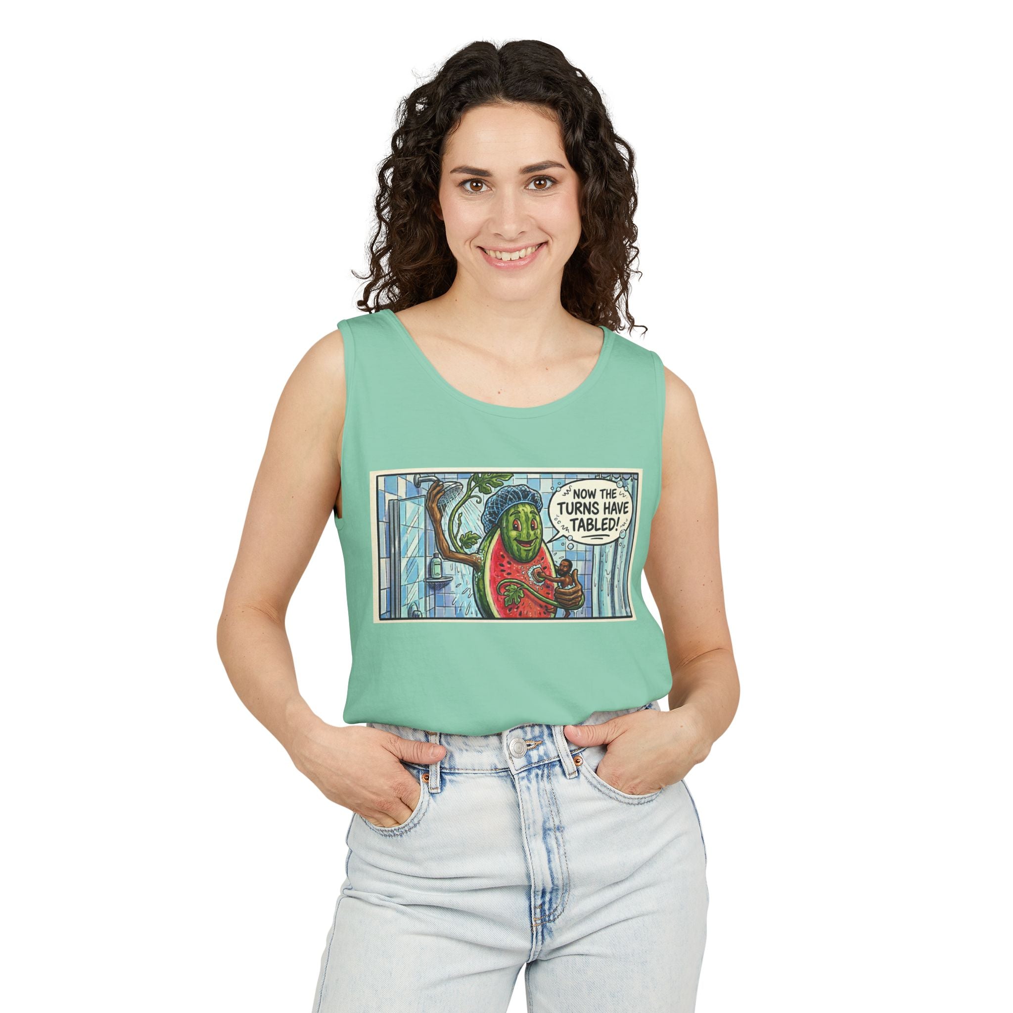 If You Know You Know — Garment-Dyed Tank Top (R.I.P. Vine)