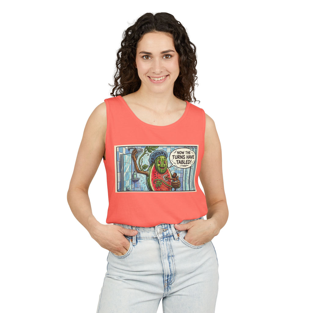 If You Know You Know — Garment-Dyed Tank Top (R.I.P. Vine)