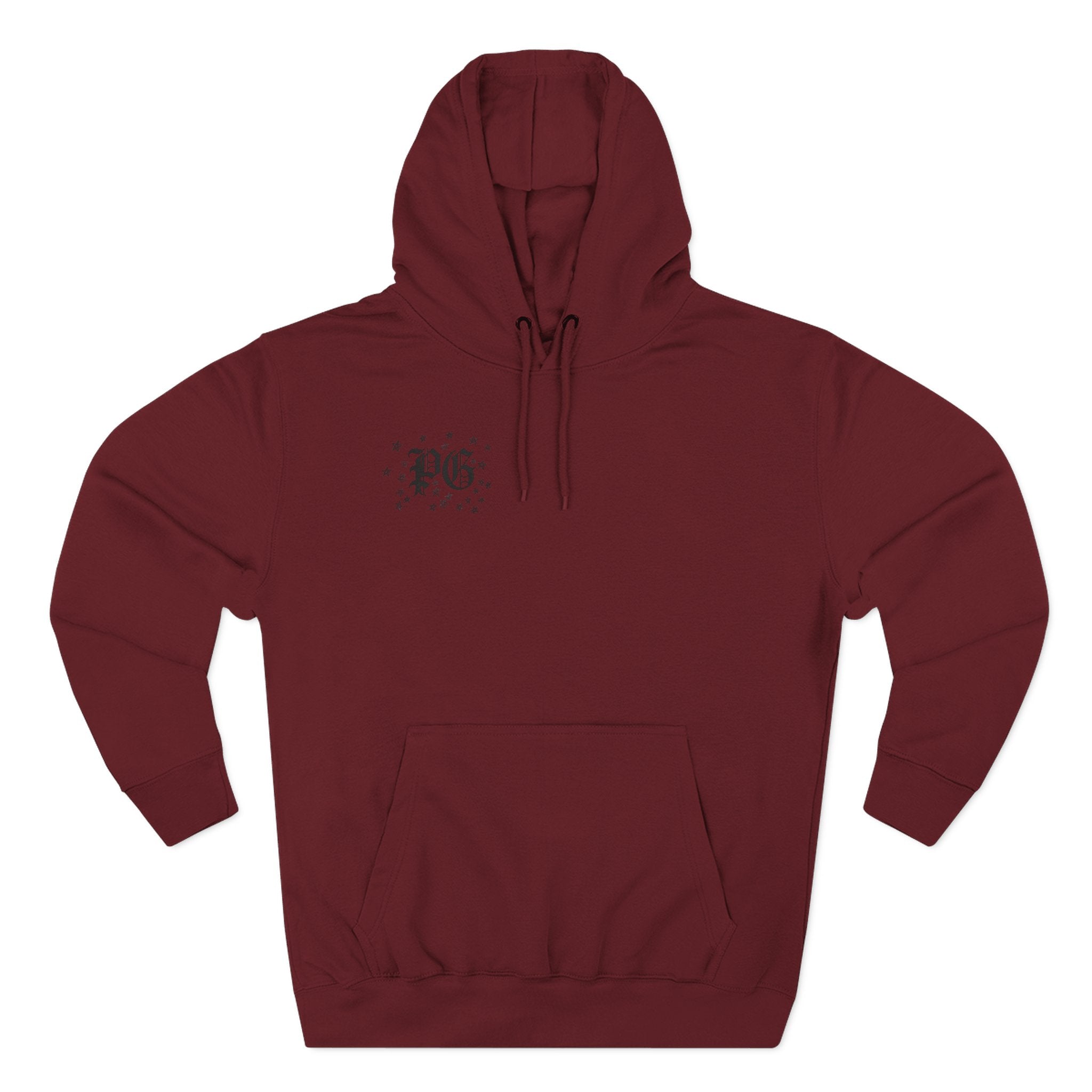 Skelly Cozy Bench Fleece Hoodie — 'Cozy Bench for Skelly' Graphic