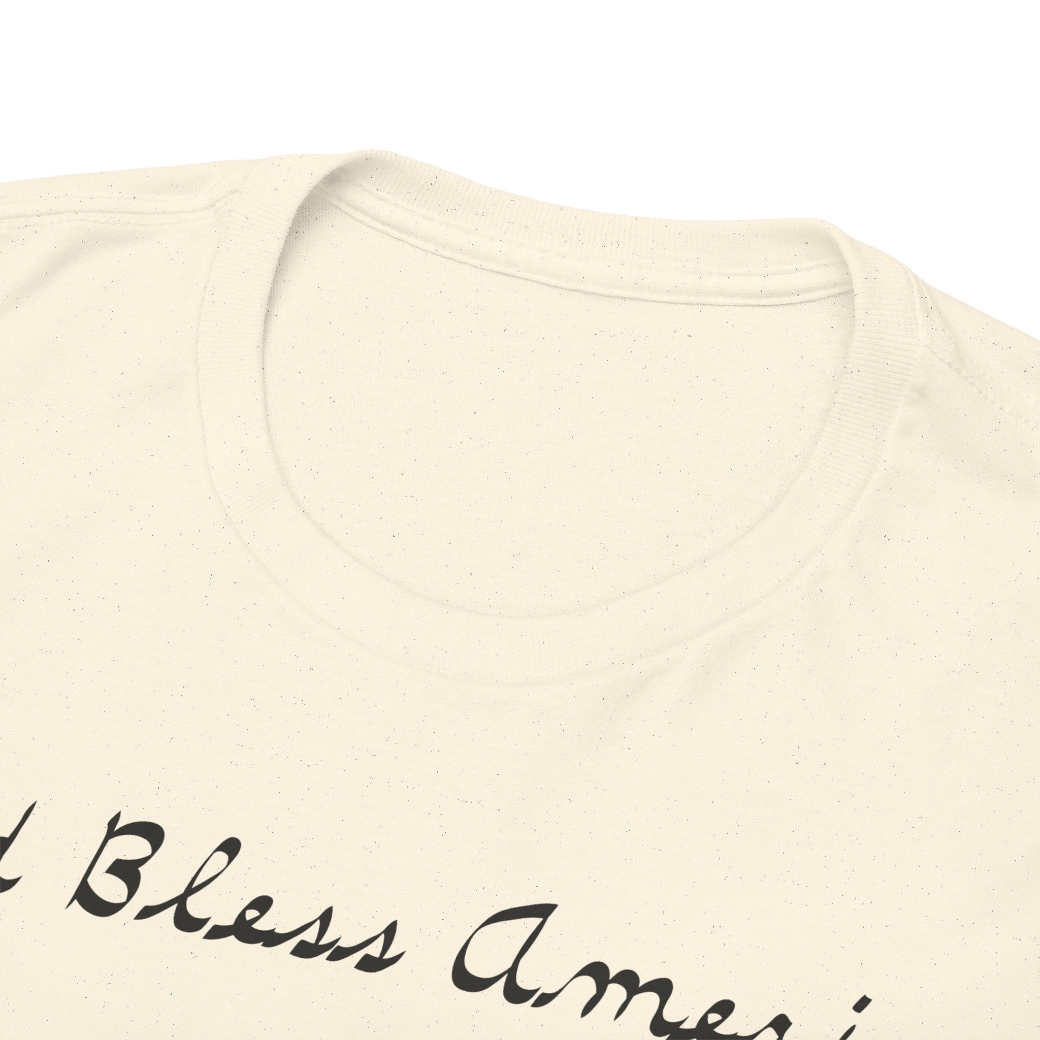 Patriotic 'God Bless America' Tee — 'We The People' Backprint 250th Celebration T-Shirt